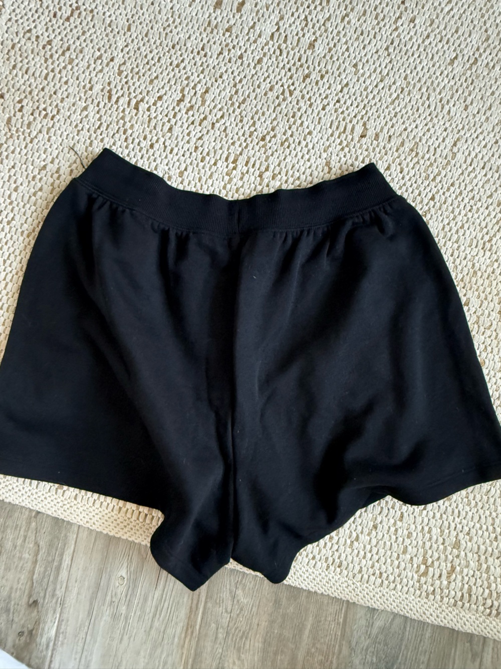 ALO Low Key Sweat Shorts Black M - Picture 2 of 3